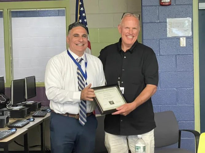 Randolph Academy board members recognized